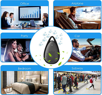 75g PC EVA Pemurni Udara Portable Kecil 99,9% Tingkat Sterilisasi Untuk Pembersihan Udara Sterilisasi Udara Rumah Sakit