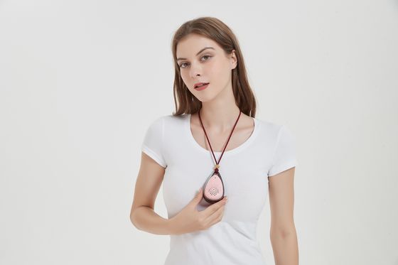 850mAh ABS Air Ionizer Machine Wearable Air Purifier Membunuh Pollen Mit Allergen