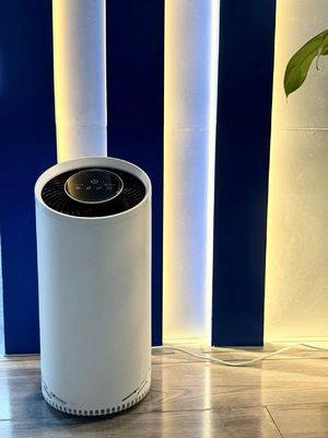 Smart HEPA Air Purifier Monitor Udara Efektif Menghilangkan Alergen Kulit