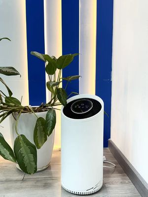 220V App Controlled HEPA Air Purifier Dengan Bau Menghilangkan Teknologi Plasma Dingin / Mode Tidur