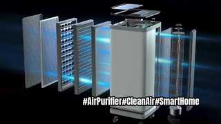 Tidak Ada Filter yang Lebih Mahal! W300 Pembersih Udara Tanpa Filter untuk Debu, Asap & Bakteri